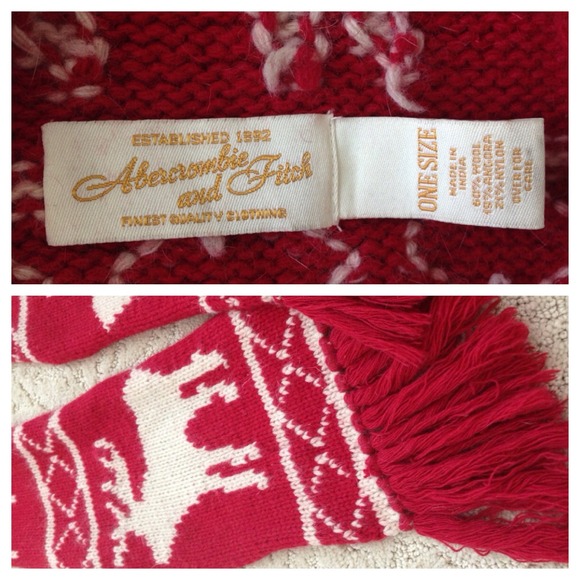 ❌Bundled❌ A&F || Reindeer Scarf - Picture 3 of 4