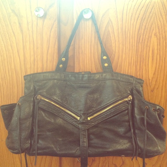 Botkier black leather purse