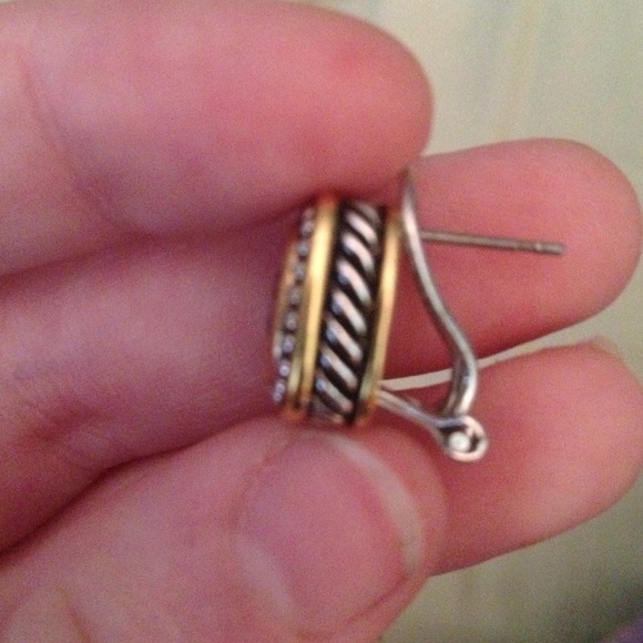 Amethyst earrings - Picture 2 of 3