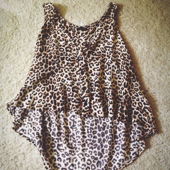 Urban Outfitters Cheetah Button-up