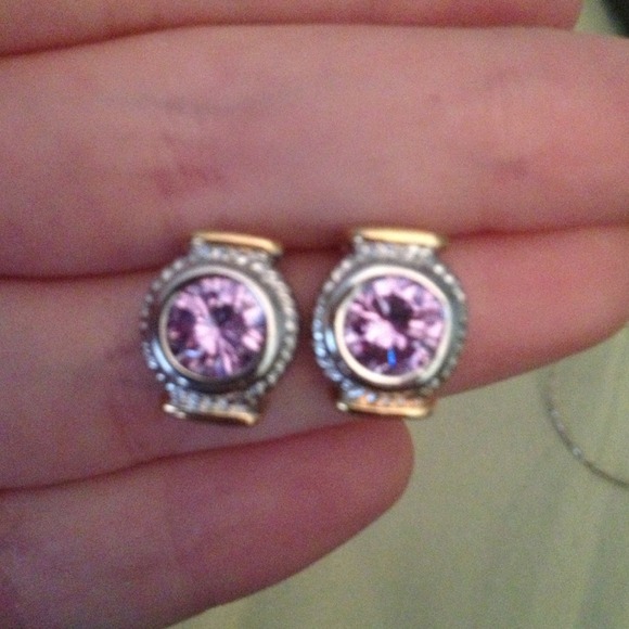 Amethyst earrings