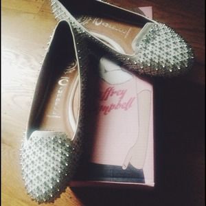 🚫 On Hold! Jeffrey Campbell Martini Spiked loafer