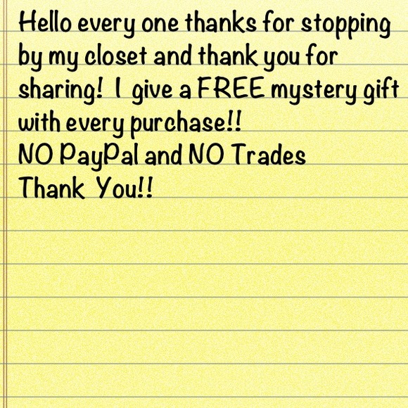 Thank you! FREE mystery gift with every purchase