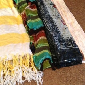 4 scarf bundle