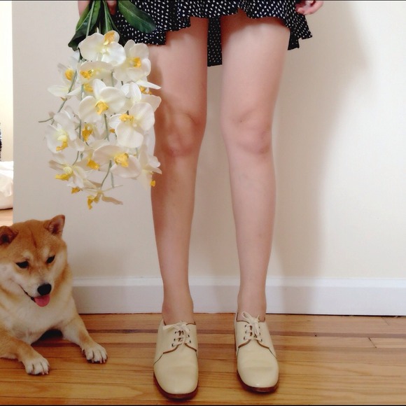 Vintage Leather Oxfords - Picture 4 of 4