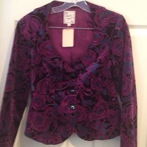 Nanette Lepore velvet jacket
