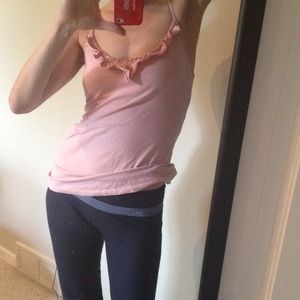 Lululemon spandex denim yoga pants.. Long