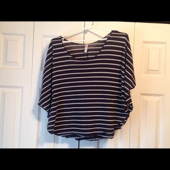 Oversized shirt.