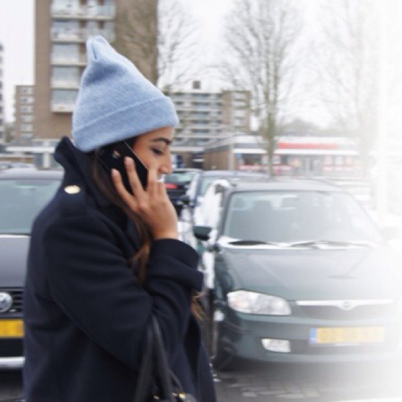 2 American Apparel Cuffed Beanies