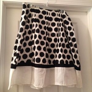 Polka dot skirt