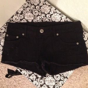 Black shorts