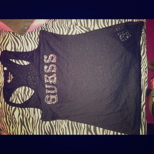 Black Guess leopard tank
