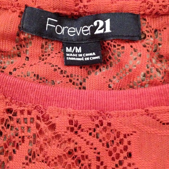 Long sleeve lace shirt! Super cute with scarves! - Picture 2 of 2