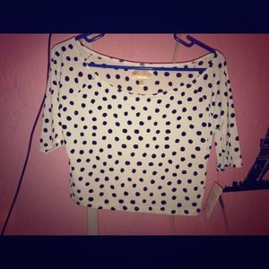 Marilyn Manroe polka dot top