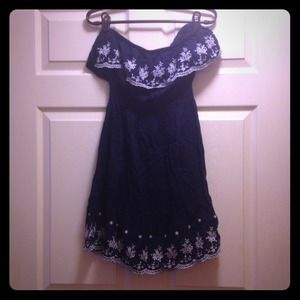 Rue 21 Navy Blue Sundress