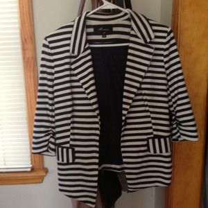 Striped blazer