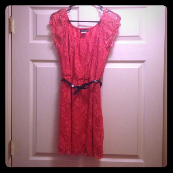 Flowy Lace Coral dress from Belk - Picture 1 of 1