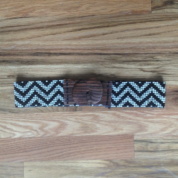 Anthropologie beaded belt