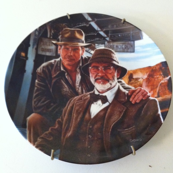 Indiana jones plate