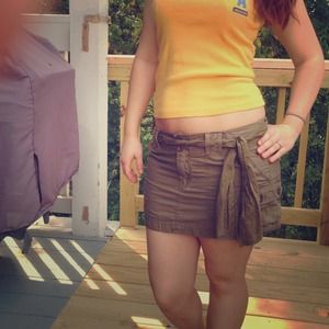 Abercrombie cargo skirt