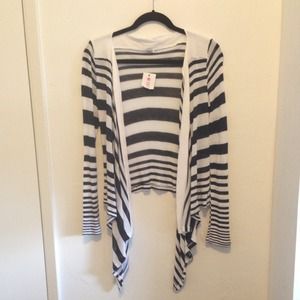 Splendid Navy Stripe Cardigan