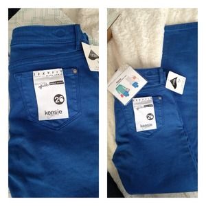 Kensie Ankle Biter Lola Colored Skinny Jean