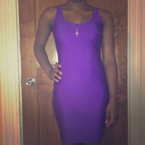 AA scoop back tank pencil dress