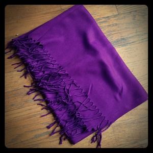 Purple Pashmina Scarf