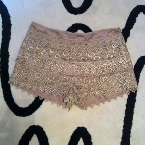 Lace shorts