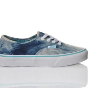 denim wash era vans authentics