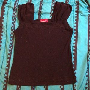 ❗Traded❗ @francisg Cute sparkly top!