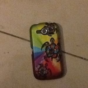 Pantech burst p9070 turtle colorful case so pretty