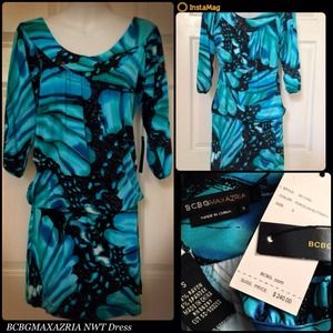 <SOLD>. 👑NWT BCBGMAXAZRIA Butterfly Dress $240👑
