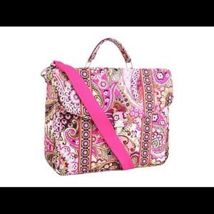 VERA BRADLEY New w/ tags Attaché Messenger Bag
