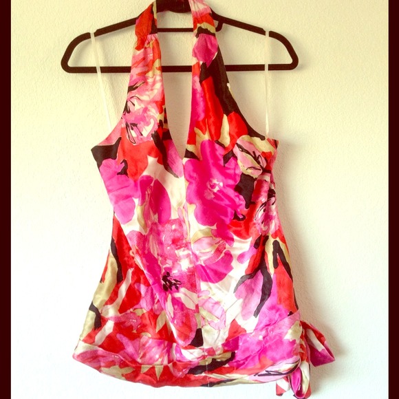 Banana Republic halter blouse