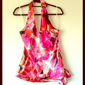 Banana Republic halter blouse