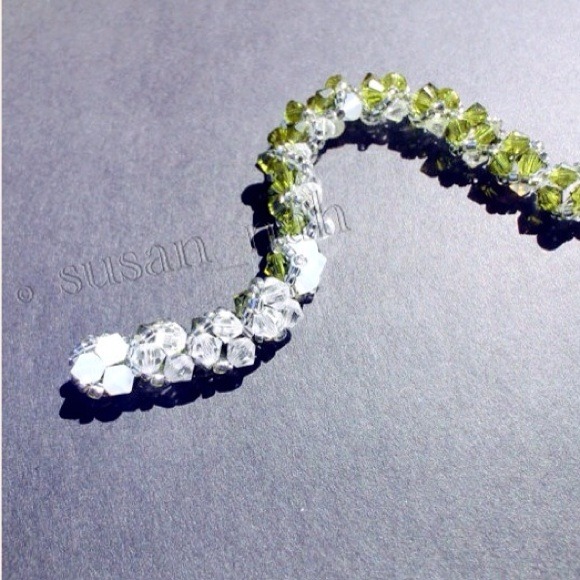 Swarovski crystals bracelet - handmade - Picture 4 of 4