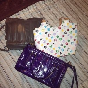 Trifecta of Style Handbag Lot