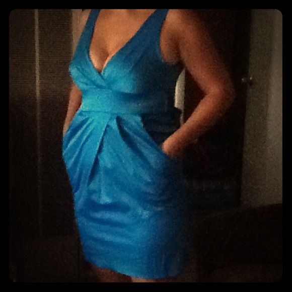 Additional pictures of blue dress