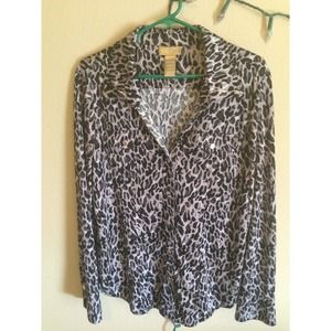 Leopard Blouse