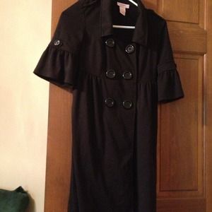 Black Candies button dress