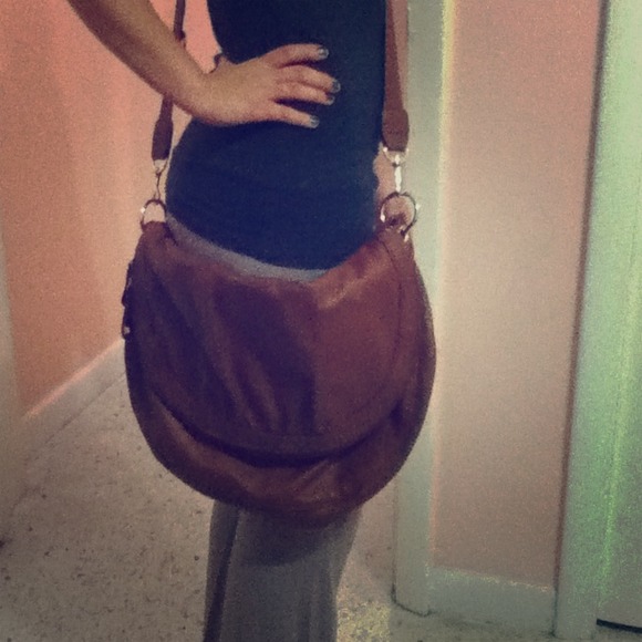 cognac crossbag