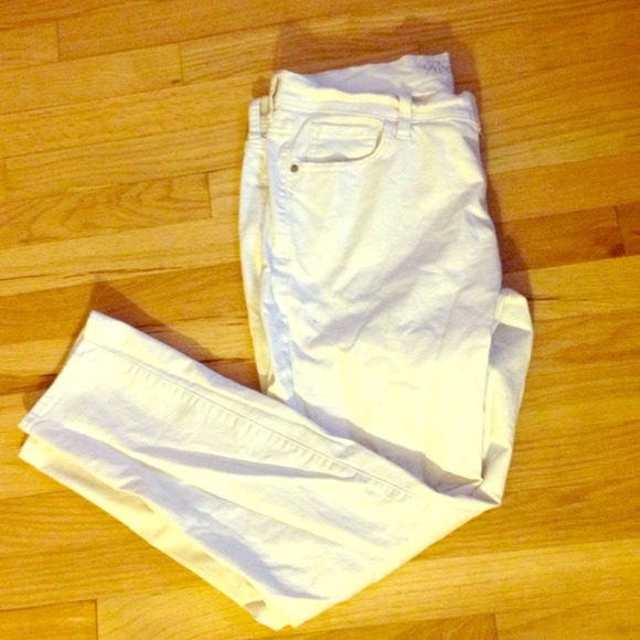 🚫sold🚫 "Seasalt white" rock star skinny jeans