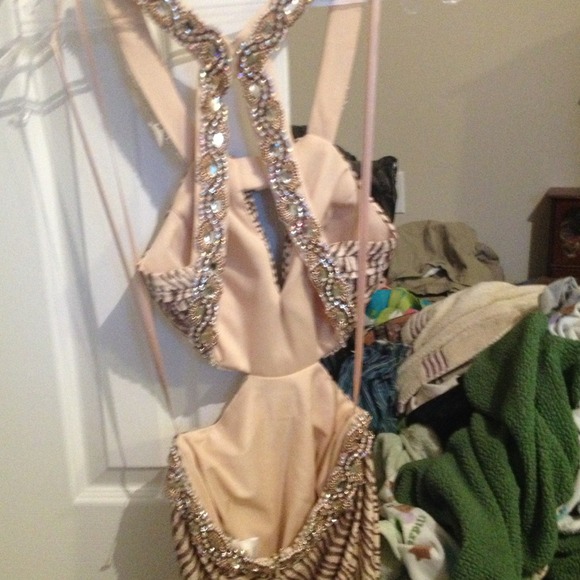 Beautiful animal print prom dress - Picture 2 of 4