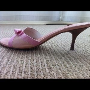 Lumiani slip-on kitten heels, light pink