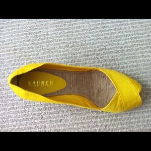 Ralph Lauren wedge espadrilles