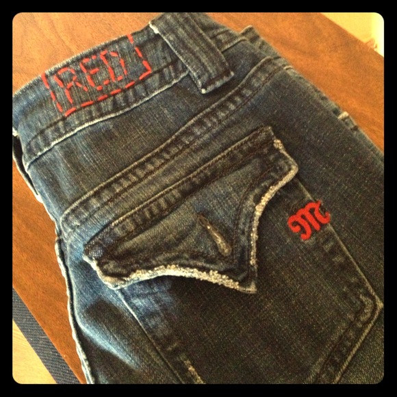 💢REDUCED💢RED by Miss Me Jean Capris