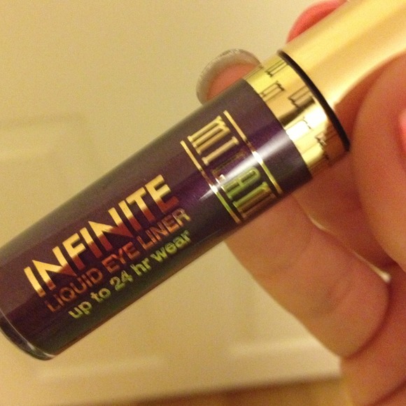 Purple liquid eyeliner