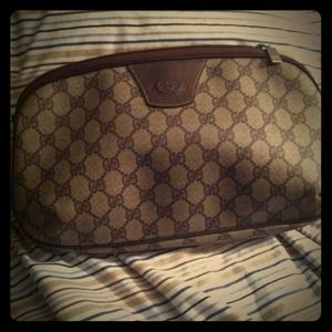 Authentic Gucci makeup bag!