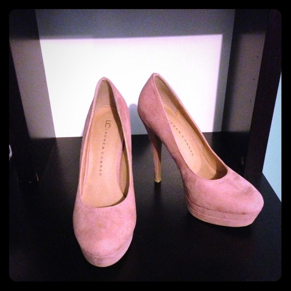 Lauren Conrad blush heels